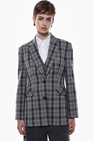 Imperial Blazer a cuadros con abotonadura