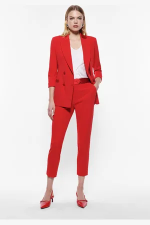 Imperial Pantalones ajustados de talle alto