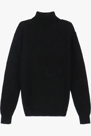 Imperial Suéter cuello alto de punto grueso