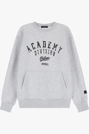 Imperial Sudadera con estampado y bolsillo