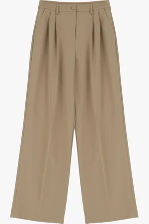 Imperial Pantalones anchos de cintura alta