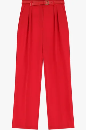 Imperial Pantalones anchos con cinturón ajustable