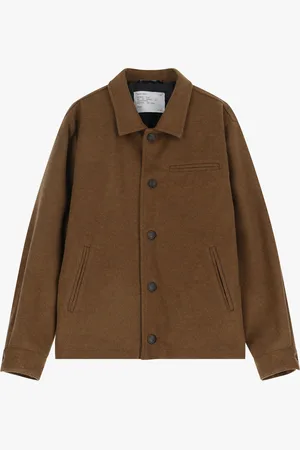 Imperial Chaqueta camisera de tela con bolsillo