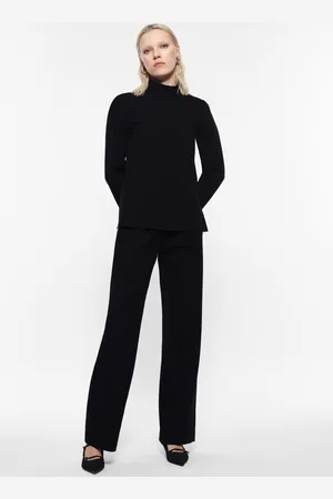 Imperial Pantalones anchos de cintura alta
