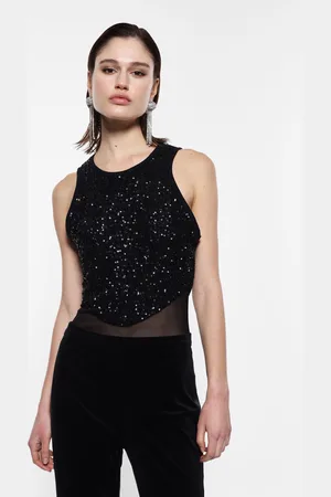 Imperial Body sin mangas lentejuelas