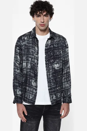 Imperial Camisa a cuadros con diseño singular