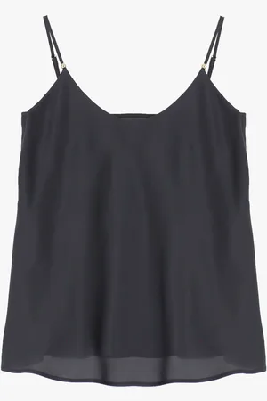Imperial Top con tirantes finos y cuello redondo