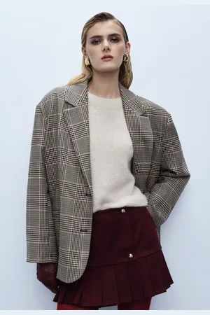 Imperial Blazer con patrón de cuadros