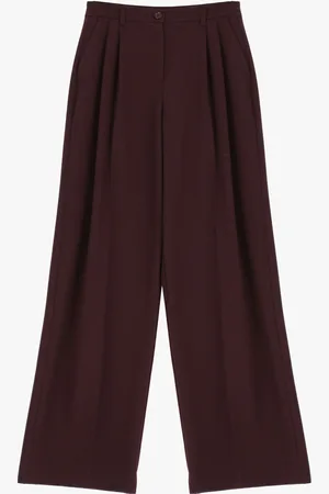 Imperial Pantalones anchos de cintura alta