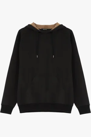Imperial Sudadera con capucha amplia y bolsillo frontal