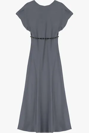 Imperial Vestido con cuello redondo y mangas amplias