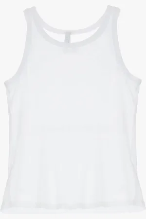 Imperial Top sin mangas de corte fluido