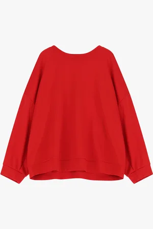Imperial Sudadera con estampado a rayas atrás