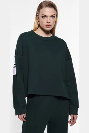 Imperial Sudadera con mangas largas estampada en la espalda