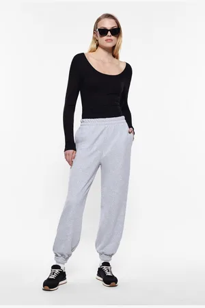 Imperial Pantalones de jogging de cintura media