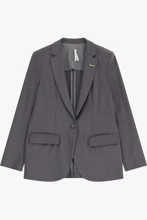 Imperial Blazer de botonadura sencilla con hombros acolchados