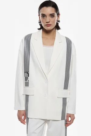 Imperial Blazer con estampado gráfico de gran tamaño