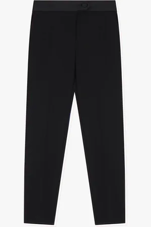 Imperial Pantalón pitillo con banda de raso