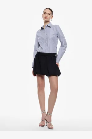 Imperial Vestido corto con camisa y falda globo
