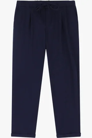 Imperial Pantalones con cordón y cintura media