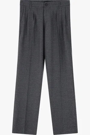 Imperial Pantalones anchos de tiro medio