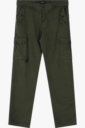 Imperial Pantalones cargo con bolsillos múltiples