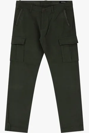 Imperial Pantalones cargo con múltiples bolsillos