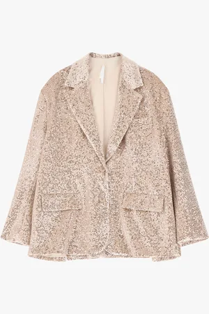 Imperial Blazer con lentejuelas y botones