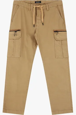 Imperial Pantalones cargo bolsillos múltiples
