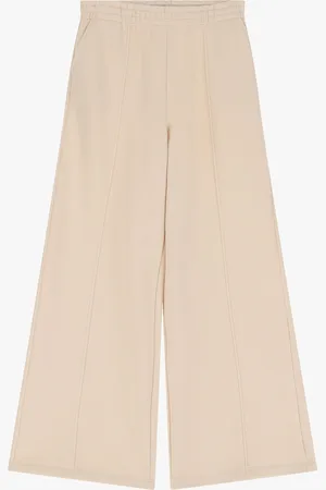 Imperial Pantalones deportivos palazzo de tiro alto