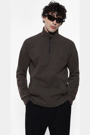 Imperial Sudadera con cuello polo y cremallera