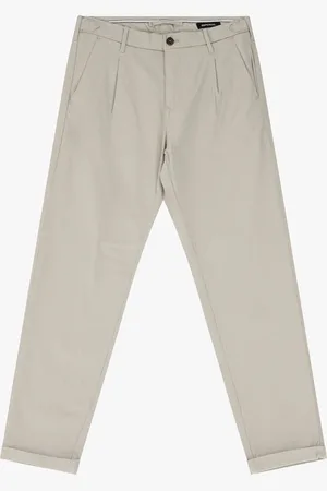 Imperial Pantalones regular-fit de color liso