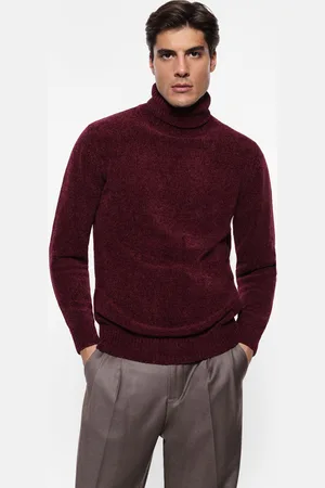 Imperial Suéter cuello alto mangas largas