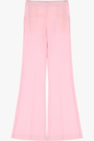 Imperial Pantalones acampanados de tiro alto