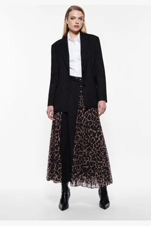 Imperial Falda larga con estampado mixto
