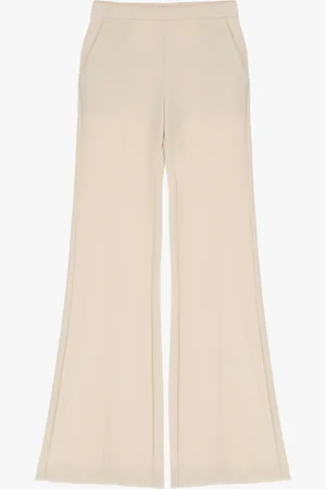 Imperial Pantalones acampanados de tiro alto