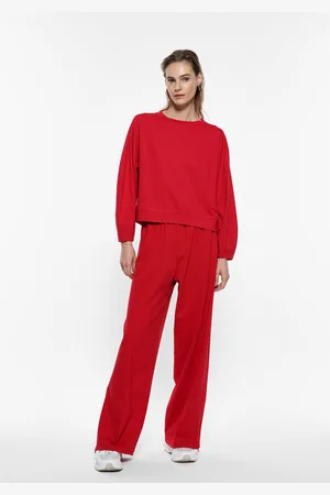 Imperial Pantalones anchos de cintura alta