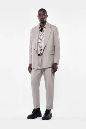 Imperial Pantalones con pinzas y dobladillo