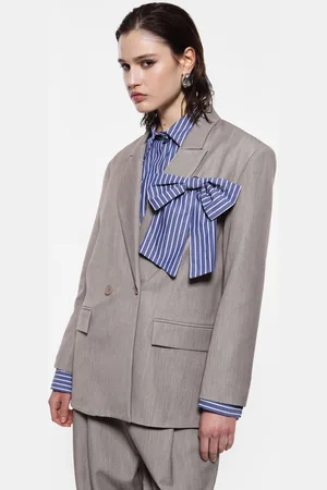 Imperial Blazer con cierre cruzado y lazo
