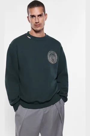 Imperial Sudadera cuello redondo estampada