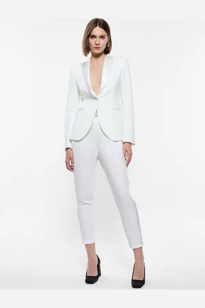 Imperial Pantalones skinny de sastre de tiro alto