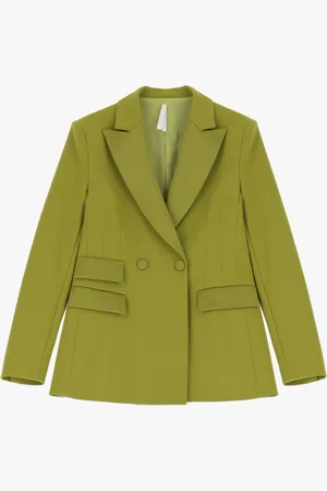Imperial Blazer cruzado con solapas de pico