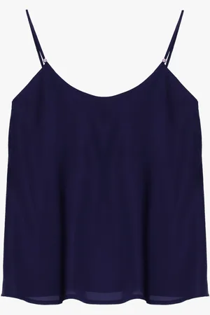 Imperial Top con tirantes finos y cuello redondo