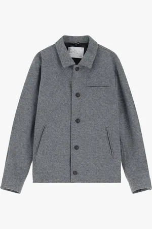 Imperial Chaqueta camisera de tela con bolsillo