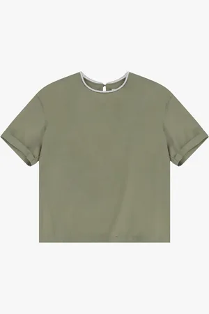 Imperial Camiseta cuello redondo con detalle de gota