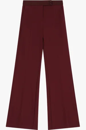 Imperial Pantalones acampanados con doble cierre