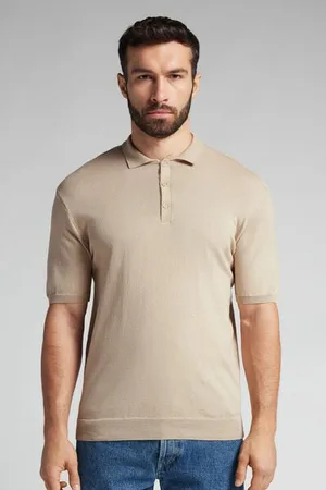 intimissimi Polo de Manga Corta de Punto de Algodón Hombre Tamaño M