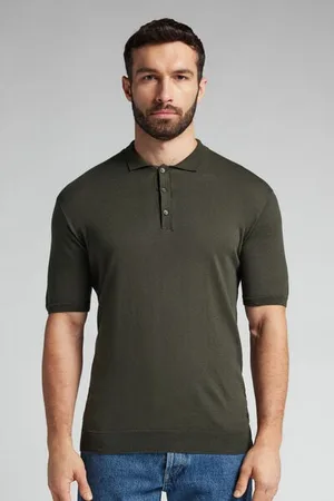intimissimi Polo de Manga Corta de Punto de Algodón Hombre Tamaño L