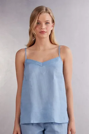 intimissimi Top en Tela de Lino Mujer Tamaño S