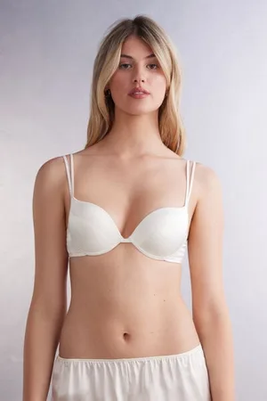 intimissimi Sujetador Super Push-Up Simona de Seda Mujer Tamaño 90B